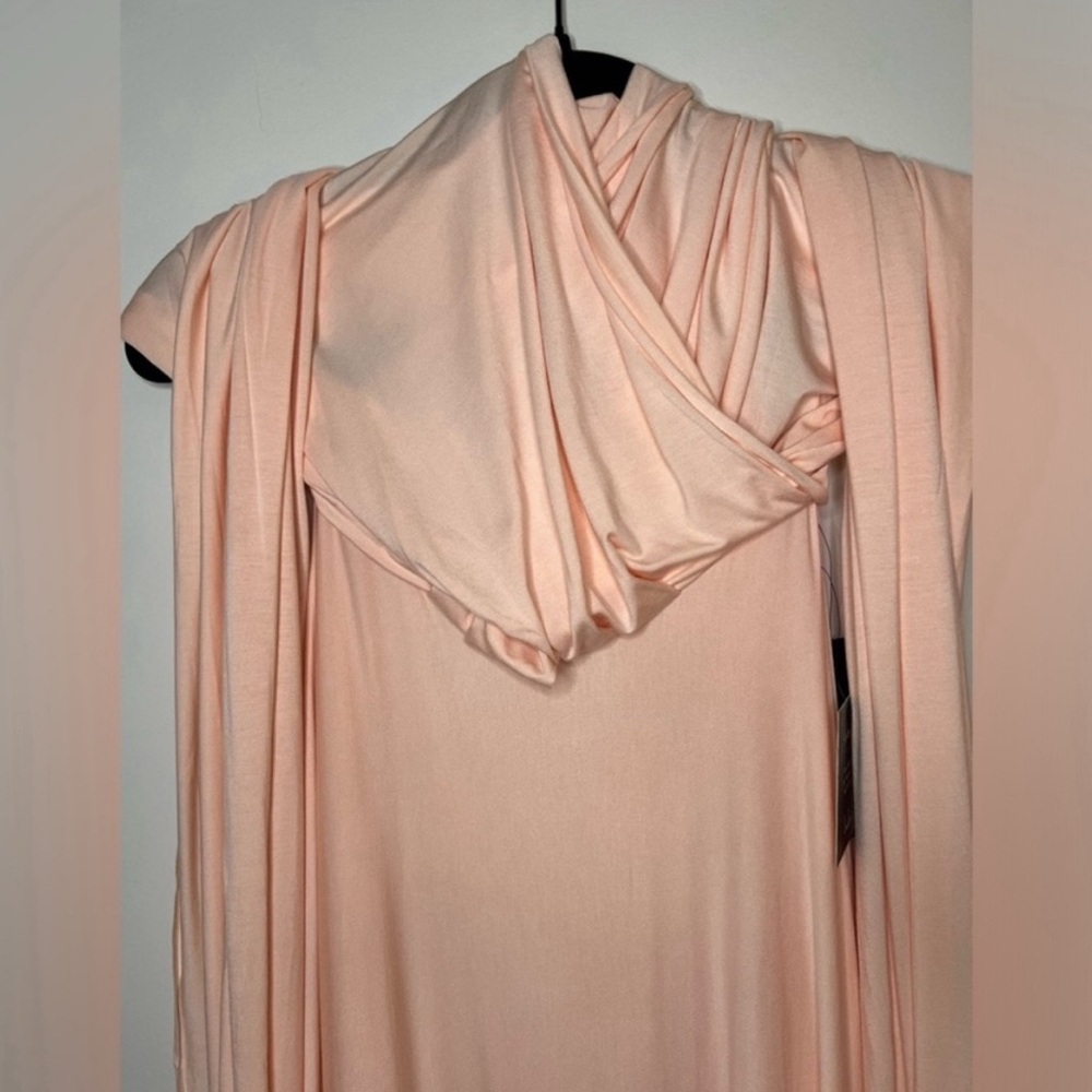 NWT Lulus - Tricks of the Trade Blush Pink Maxi Dress - Size Small - Picture 6 of 12
